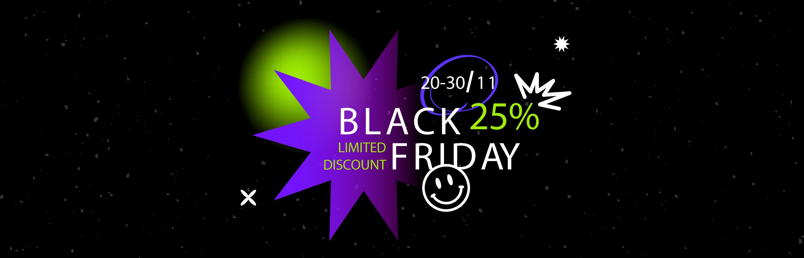 Black Friday 2023 - Giving discounts up to -25%! Spin the wheel and win promo codes!