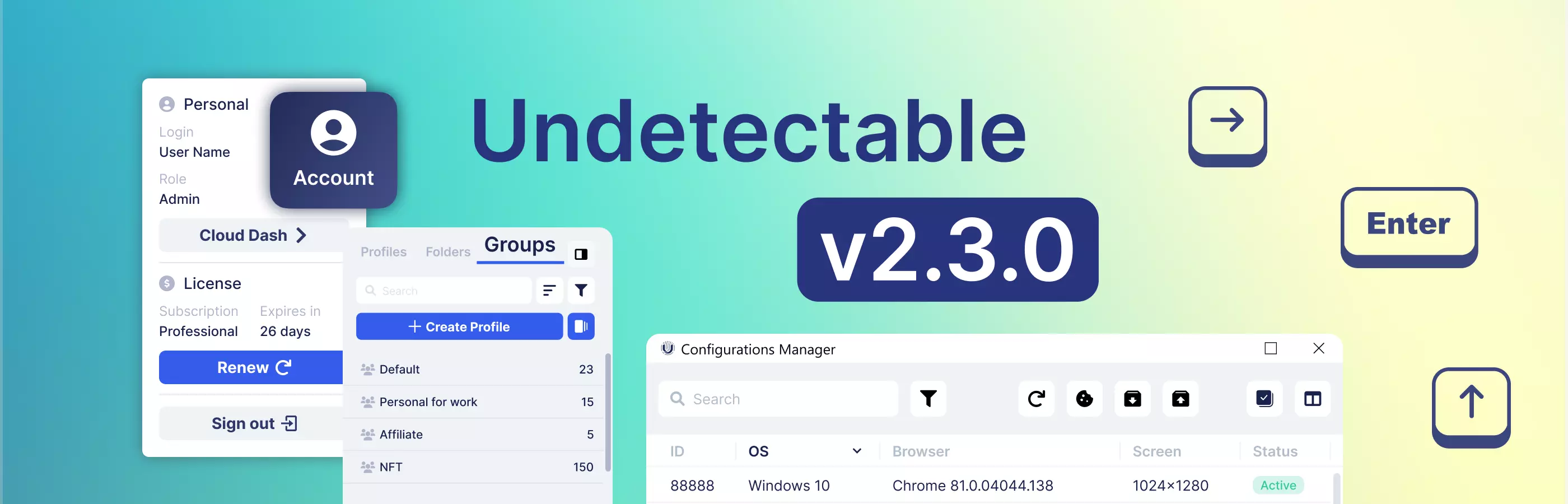 Undetectable browser 2.3.0 Update: Significant Improvements to User Experience